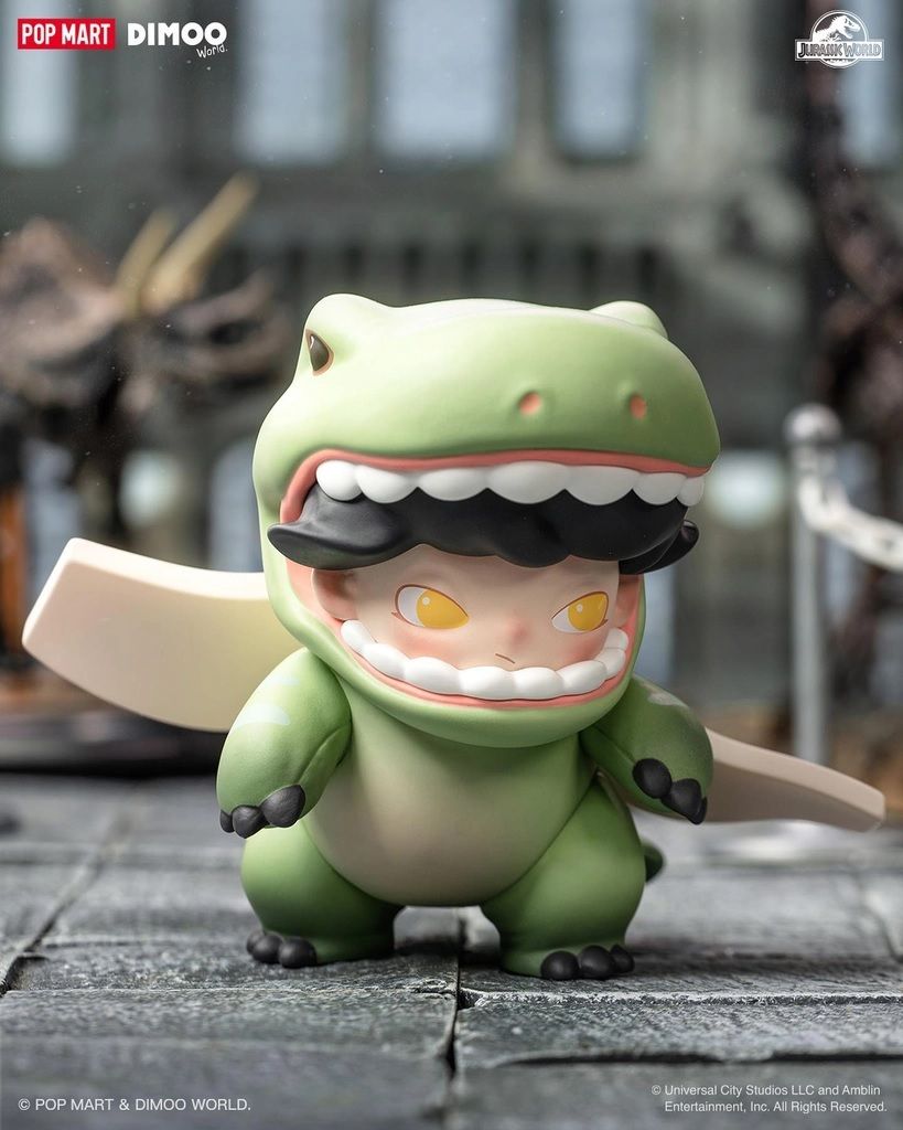 Mô hình đồ chơi Blind box Dimoo Jurassic World Series (Thế Giới Khủng Long Cùng Dimoo) - POP MART