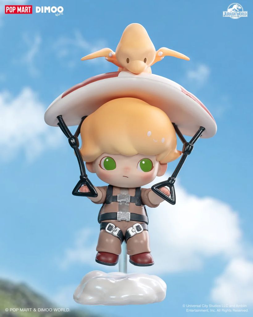 Mô hình đồ chơi Blind box Dimoo Jurassic World Series (Thế Giới Khủng Long Cùng Dimoo) - POP MART