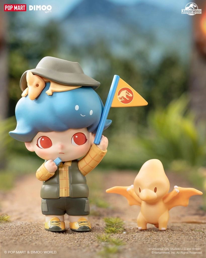 Mô hình đồ chơi Blind box Dimoo Jurassic World Series (Thế Giới Khủng Long Cùng Dimoo) - POP MART