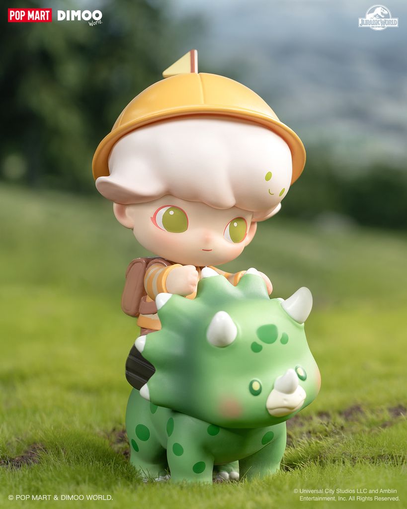 Mô hình đồ chơi Blind box Dimoo Jurassic World Series (Thế Giới Khủng Long Cùng Dimoo) - POP MART