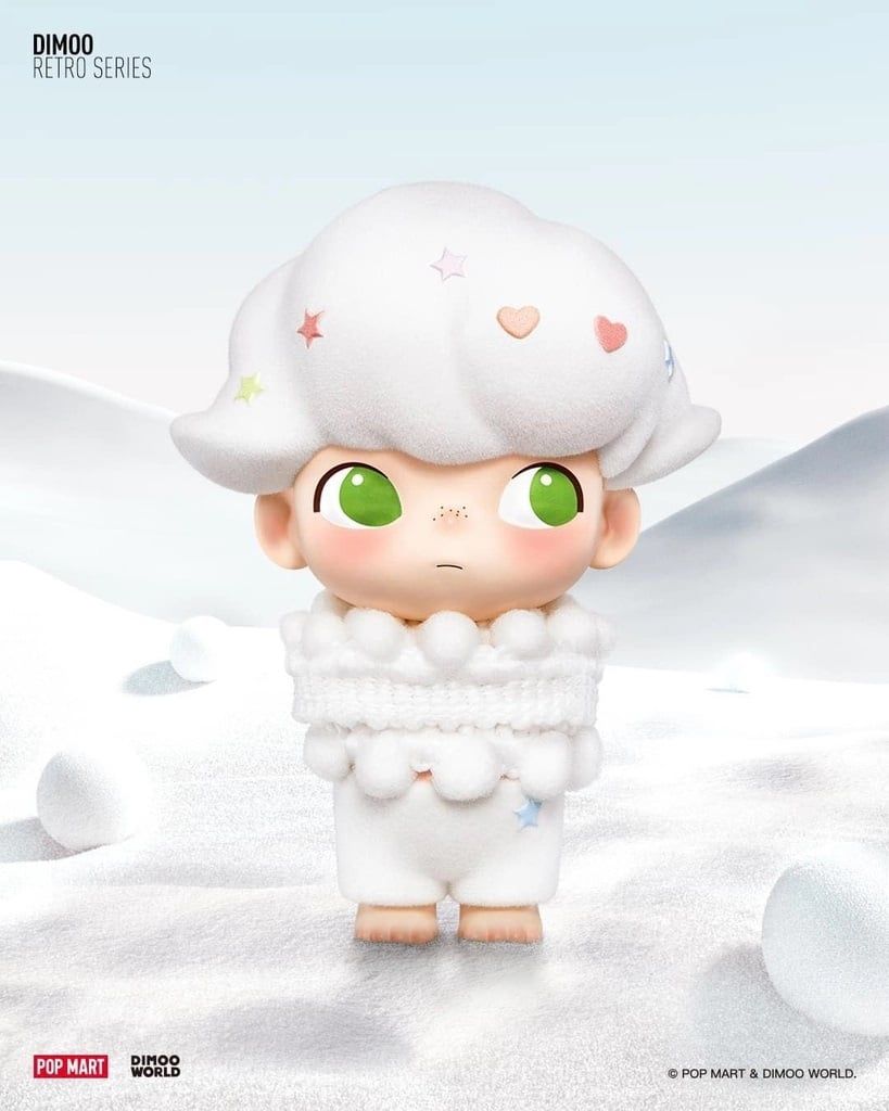 Mô hình đồ chơi Blind box Dimoo Retro Series (Dimoo Cổ Điển) - POP MART