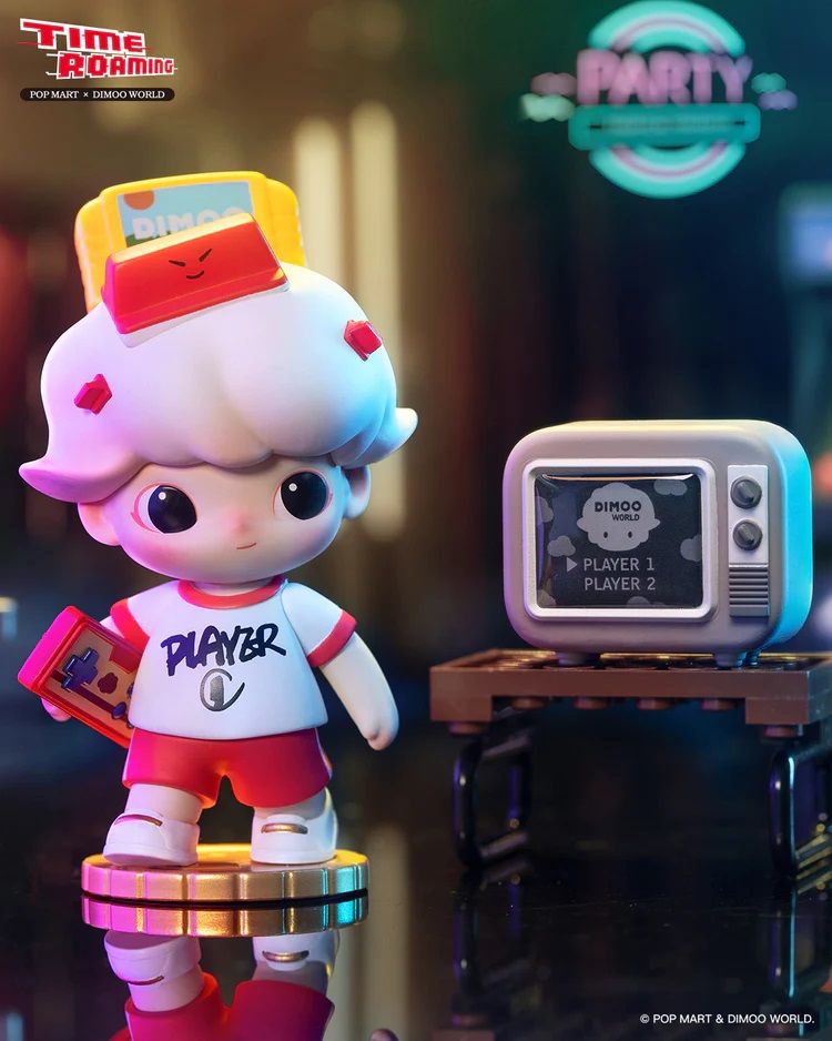  Mô hình đồ chơi Blind box Dimoo Time Roaming Series (Dịch Chuyển Thời Gian) - POP MART 