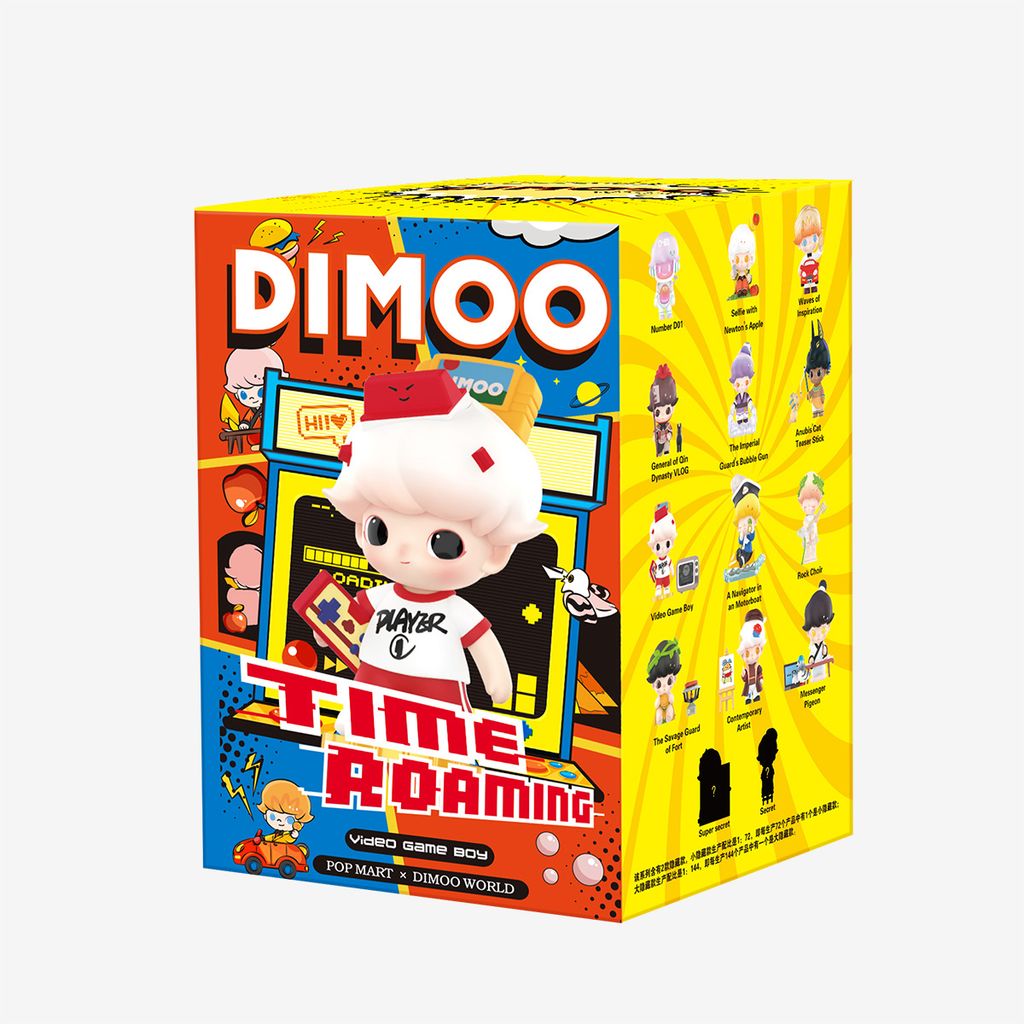  Mô hình đồ chơi Blind box Dimoo Time Roaming Series (Dịch Chuyển Thời Gian) - POP MART 