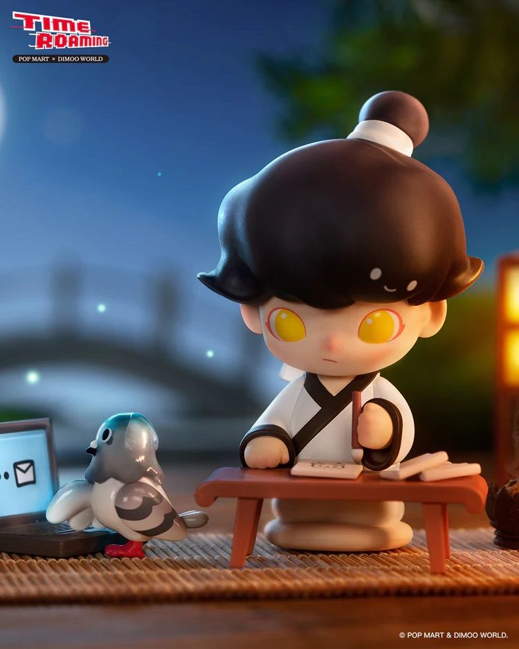  Mô hình đồ chơi Blind box Dimoo Time Roaming Series (Dịch Chuyển Thời Gian) - POP MART 