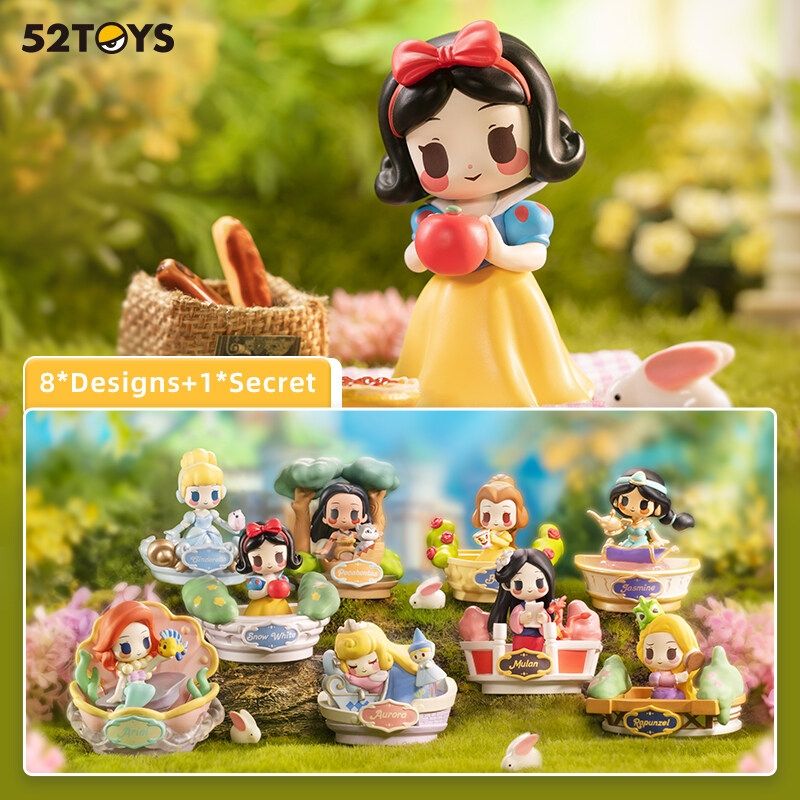 Mô hình đồ chơi Blind box Disney Princess Carousel Series (Công chúa Disney) 52TOYS