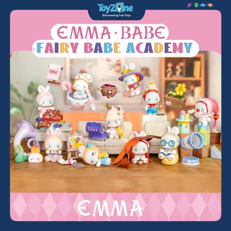 Mô hình đồ chơi Blind box Emma Fairy Babe Academy ( Học Viện Tiên Nữ Bé Nhỏ ) MJ STUDIO