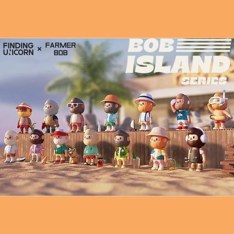 Mô hình đồ chơi Blind box Farmer Bob Island Series FINDING UNICORN