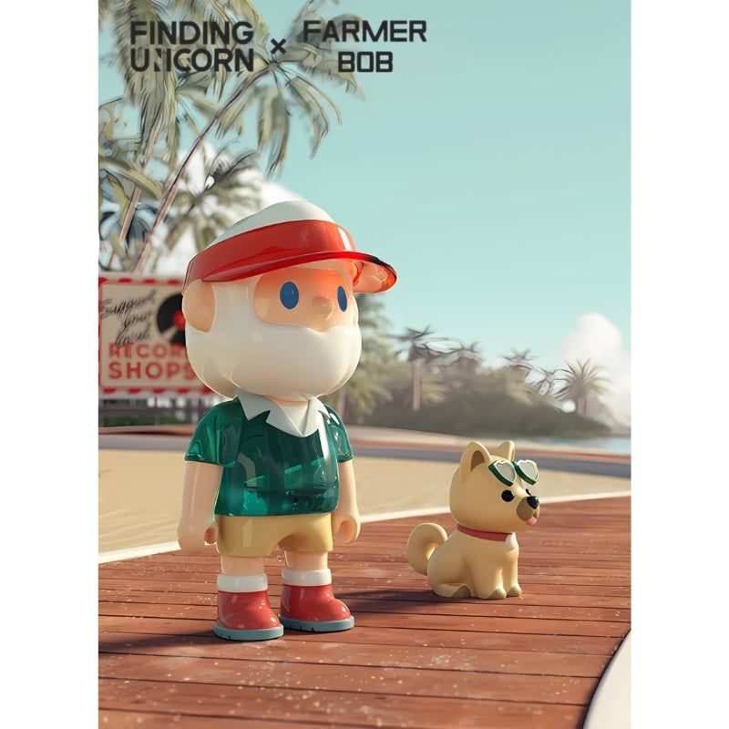 Mô hình đồ chơi Blind box Farmer Bob Island Series FINDING UNICORN