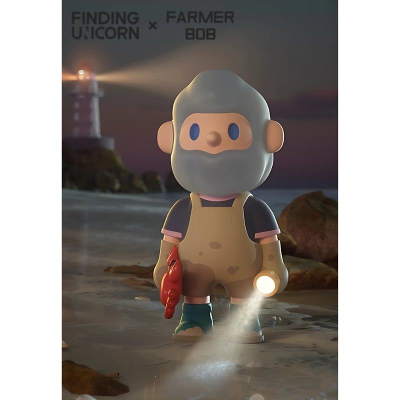 Mô hình đồ chơi Blind box Farmer Bob Island Series FINDING UNICORN