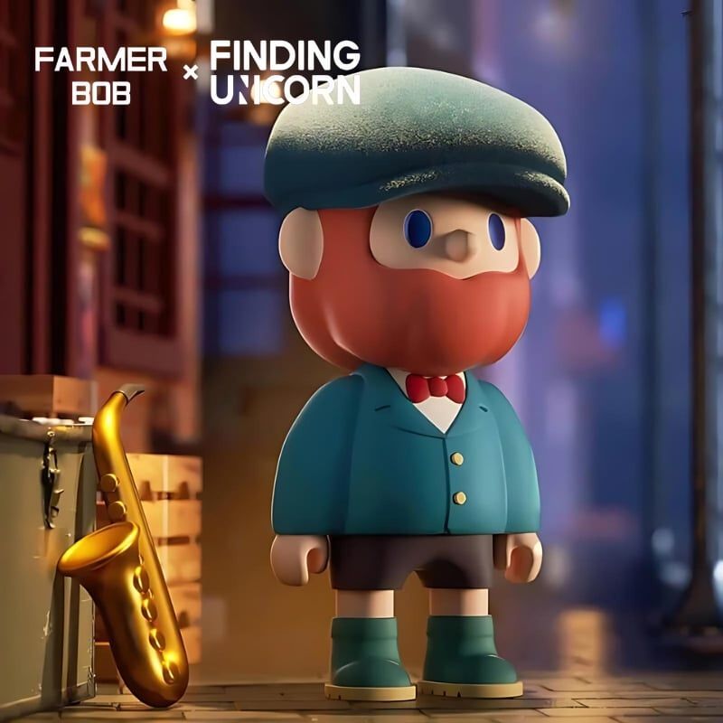 Mô hình đồ chơi Blind Box Farmer Bob Retro Replay ( Tái Hiện Cổ Điển ) FINDING UNICORN