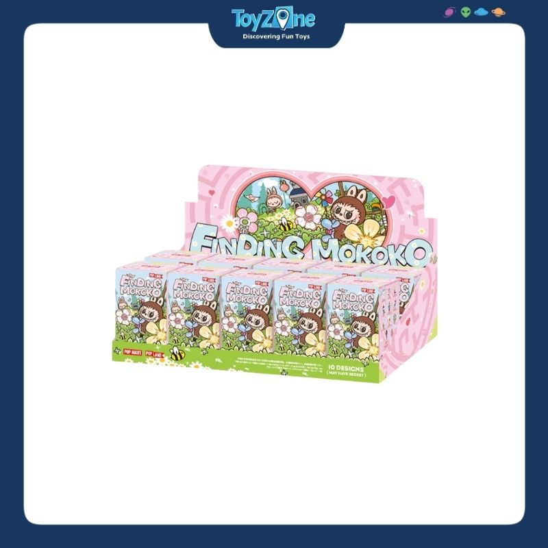 Mô hình đồ chơi Blind Box Finding Mokoko ( Tìm Kiếm Mokoko ) Series Figures POP MART