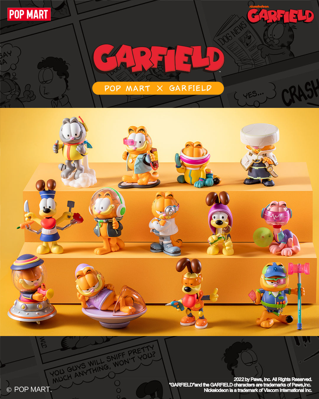 Mô hình đồ chơi Blind box Garfield Future Fantasy Series - POP MART ...