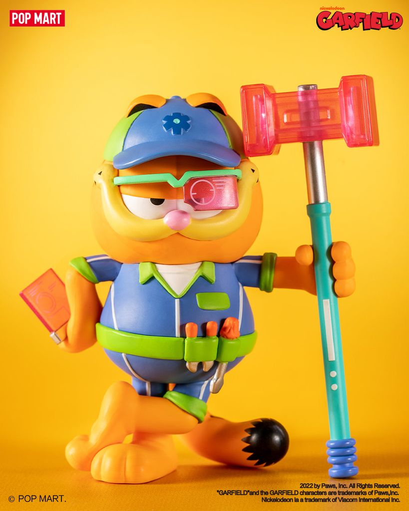  Mô hình đồ chơi Blind box Garfield Future Fantasy Series (Ảo Mộng Tương Lai Của Mèo Garfield) - POP MART 