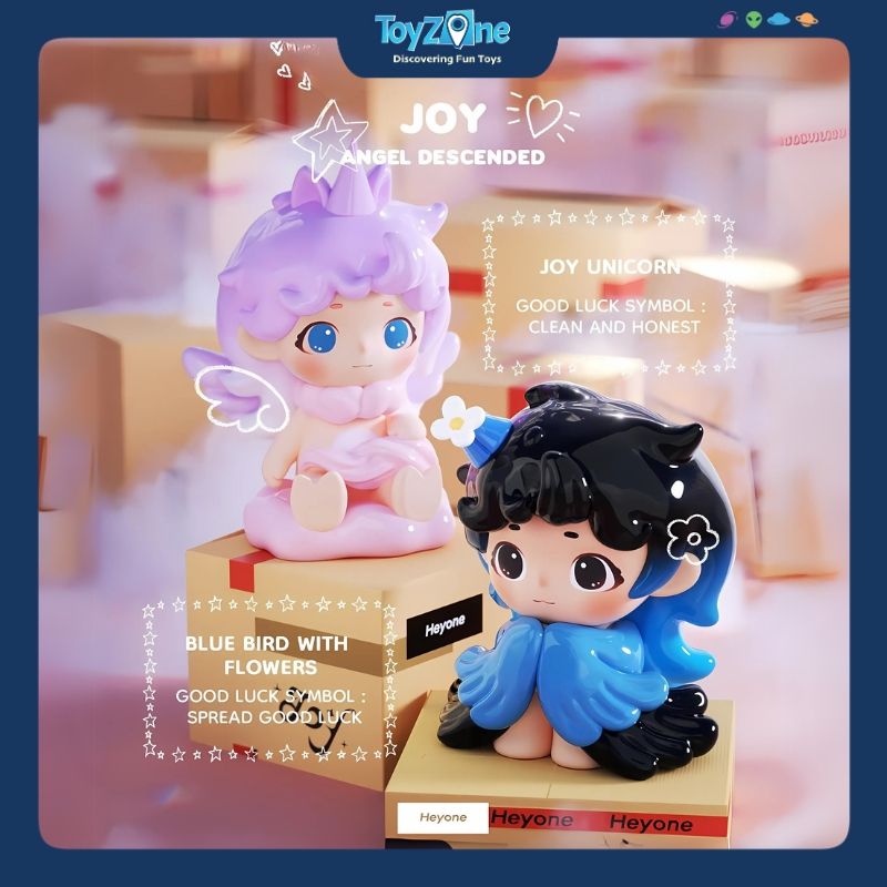 Mô hình đồ chơi Blind box Good Luck Manufacturer Mini ( Nhà Máy May Mắn ) HEYONE