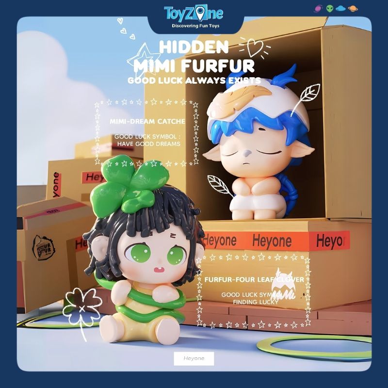 Mô hình đồ chơi Blind box Good Luck Manufacturer Mini ( Nhà Máy May Mắn ) HEYONE