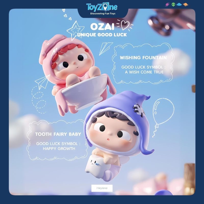 Mô hình đồ chơi Blind box Good Luck Manufacturer Mini ( Nhà Máy May Mắn ) HEYONE