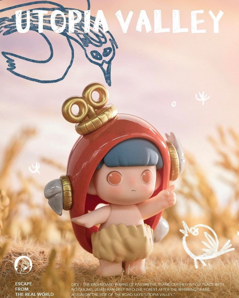 Mô hình đồ chơi Blind box Guadi Utopia Valley Series (Thung Lũng Utopia) - HEYONE