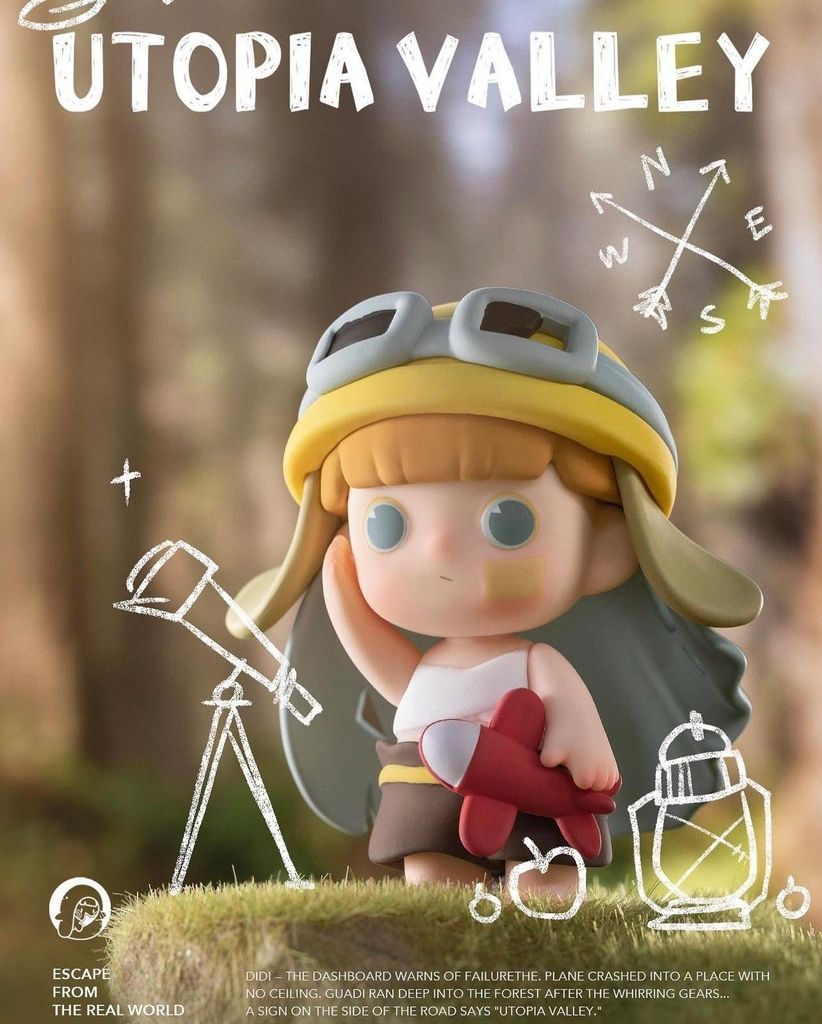 Mô hình đồ chơi Blind box Guadi Utopia Valley Series (Thung Lũng Utopia) - HEYONE