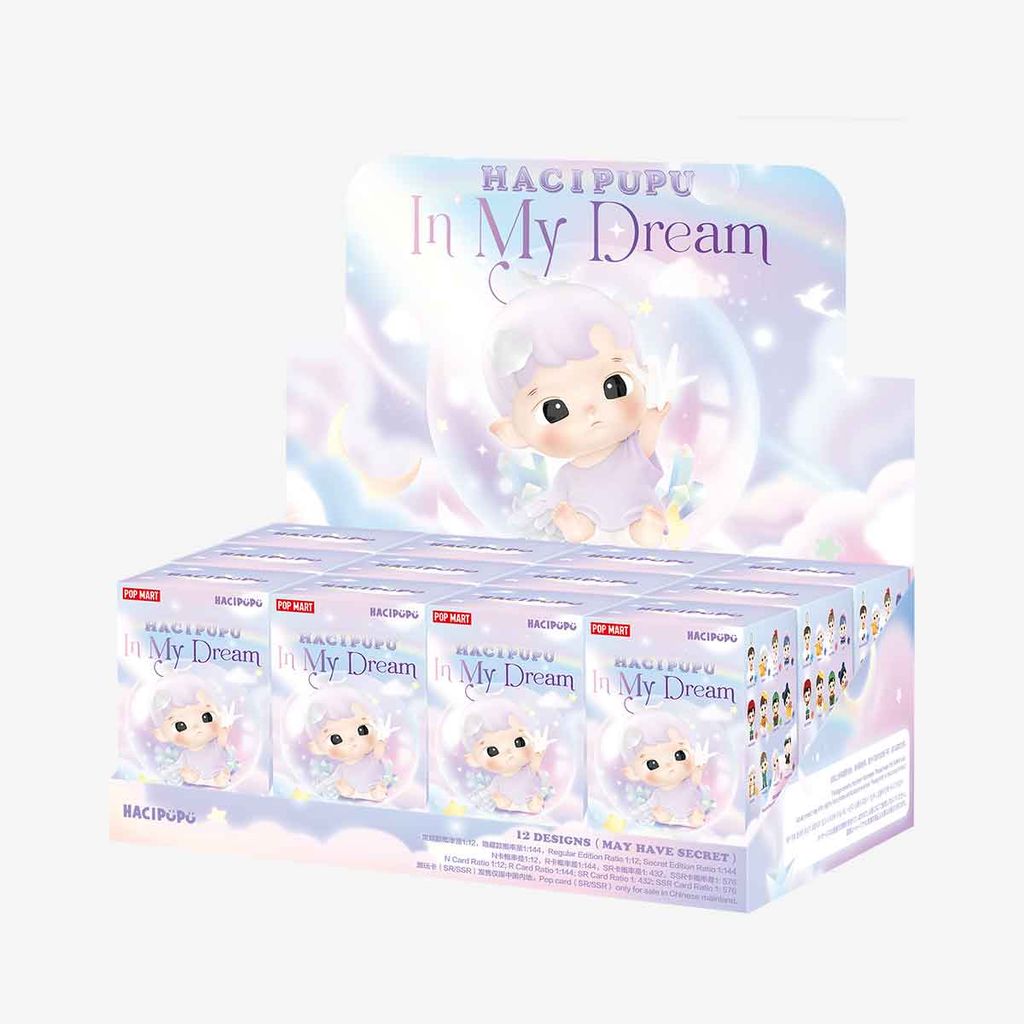 Mô hình đồ chơi Blind box Hacipupu In My Dream (Hacipupu Trong Giấc Mơ Của Tôi) POP MART