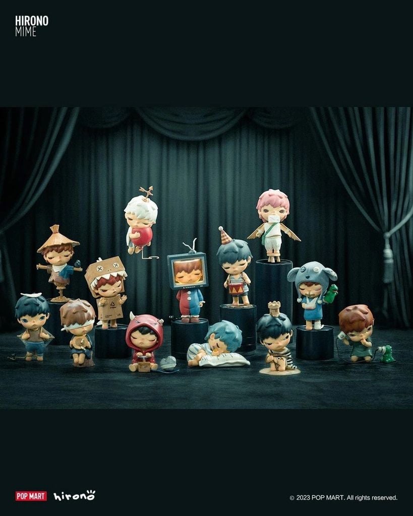 Mô hình đồ chơi Blind box Hirono Mime Series POP MART