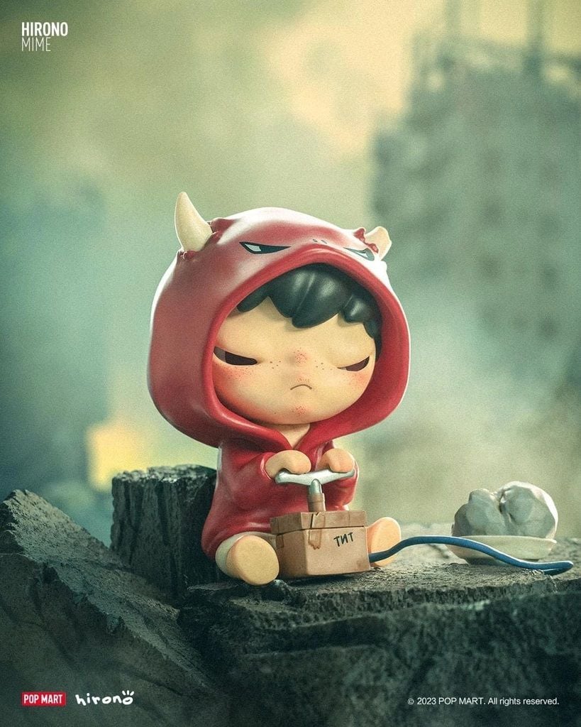 Mô hình đồ chơi Blind box Hirono Mime Series POP MART