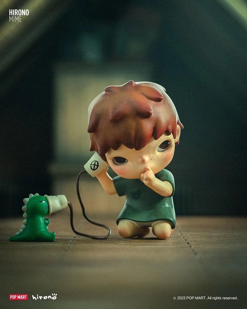 Mô hình đồ chơi Blind box Hirono Mime Series POP MART