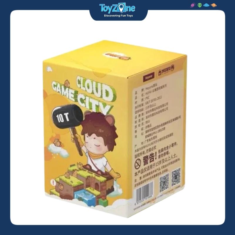  Mô hình đồ chơi Blind box Huhu Cloud Game City Series (Trò Chơi Trên Thành Phố Đám Mây Của Huhu) - HEYONE 
