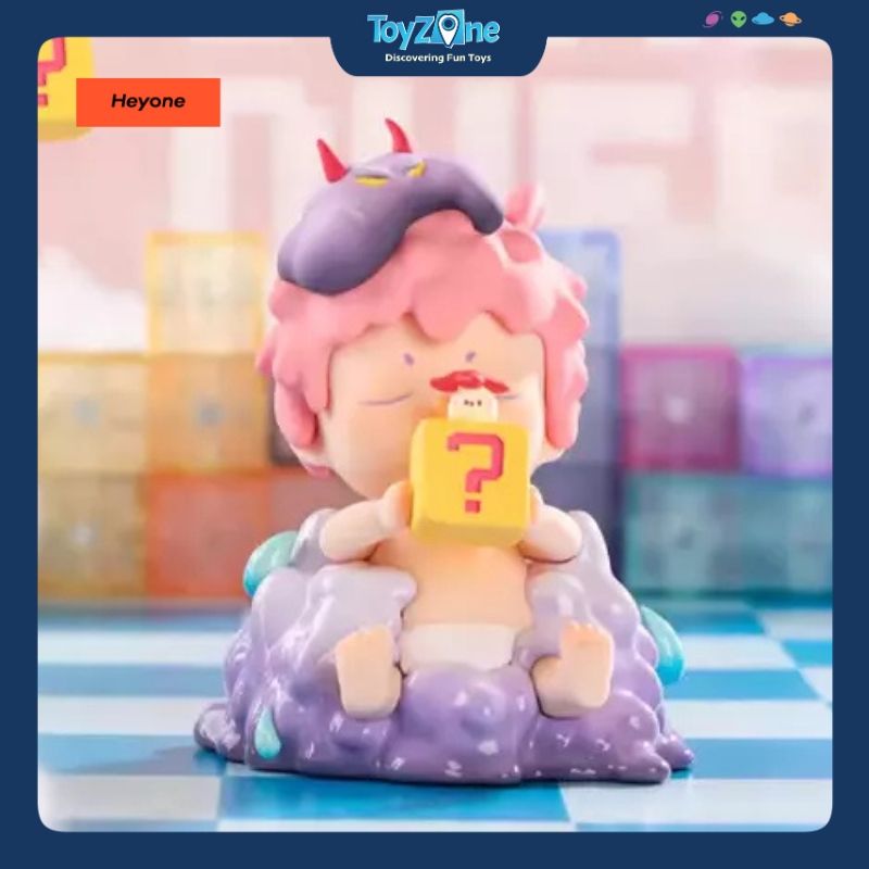  Mô hình đồ chơi Blind box Huhu Cloud Game City Series (Trò Chơi Trên Thành Phố Đám Mây Của Huhu) - HEYONE 