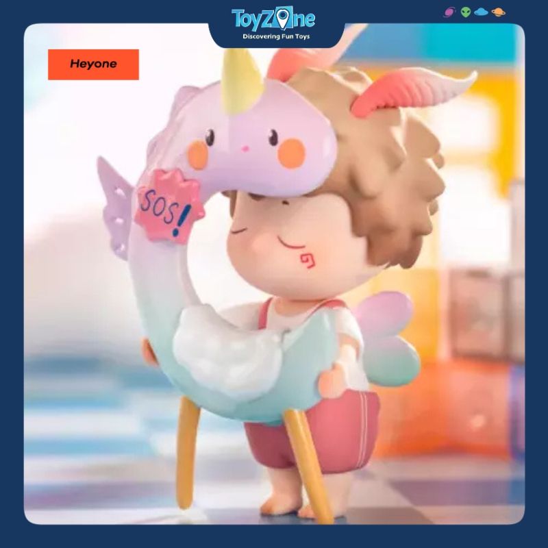  Mô hình đồ chơi Blind box Huhu Cloud Game City Series (Trò Chơi Trên Thành Phố Đám Mây Của Huhu) - HEYONE 