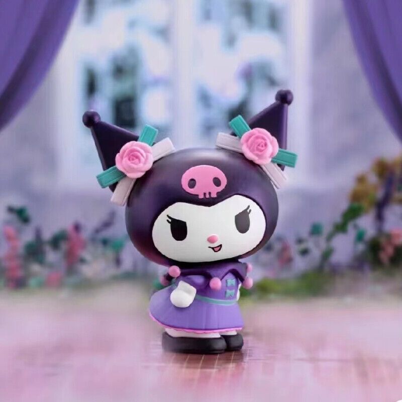 Mô hình đồ chơi Blind box Kuromi Birthday Party ( Tiệc Sinh Nhật Kuromi ) MINISO