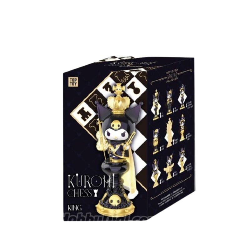 Mô hình đồ chơi Blind box Kuromi Chess ( Kuromi Cờ Vua ) Series Figures TOP TOY