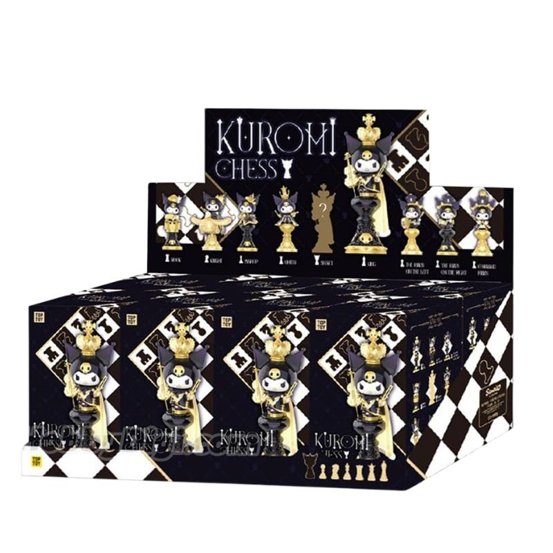 Mô hình đồ chơi Blind box Kuromi Chess ( Kuromi Cờ Vua ) Series Figures TOP TOY