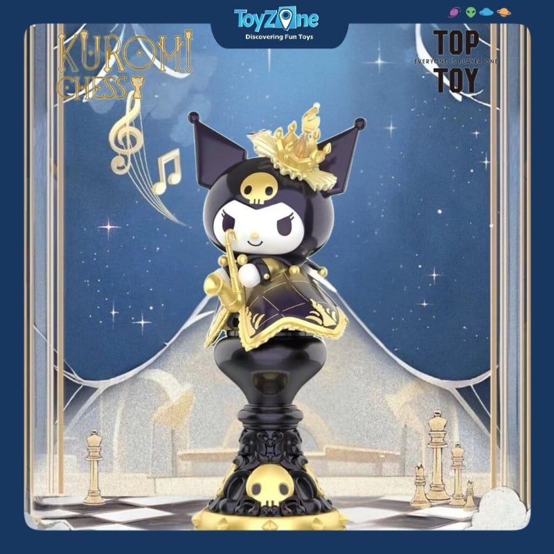 Mô hình đồ chơi Blind box Kuromi Chess ( Kuromi Cờ Vua ) Series Figures TOP TOY