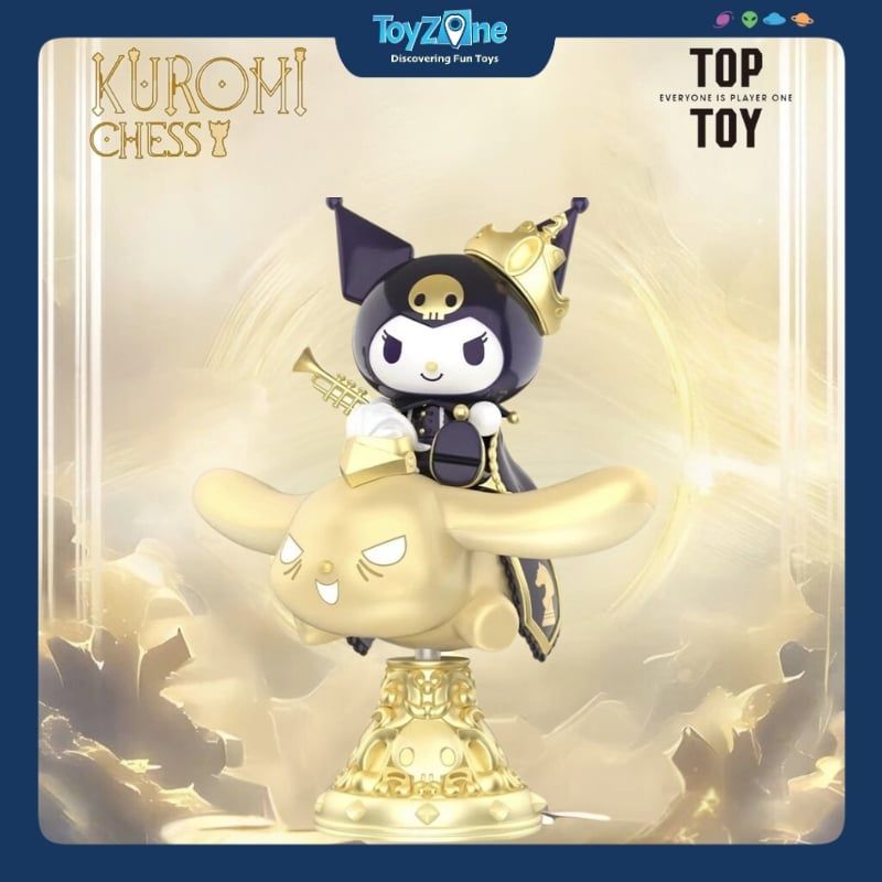 Mô hình đồ chơi Blind box Kuromi Chess ( Kuromi Cờ Vua ) Series Figures TOP TOY