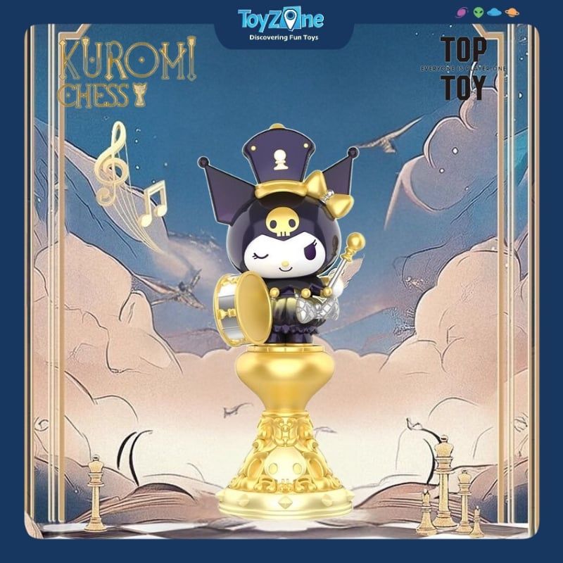 Mô hình đồ chơi Blind box Kuromi Chess ( Kuromi Cờ Vua ) Series Figures TOP TOY