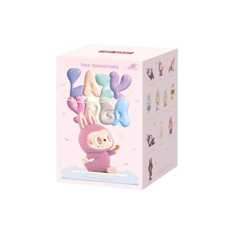 Mô hình đồ chơi Blind box Labubu The Monsters Lazy Yoga POP MART