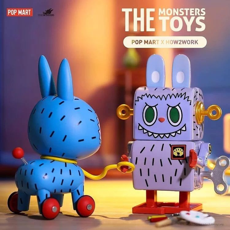 Mô hình đồ chơi Blind box Labubu The Monsters Toys Series (Đồ Chơi Quái Vật Của Labubu) POP MART