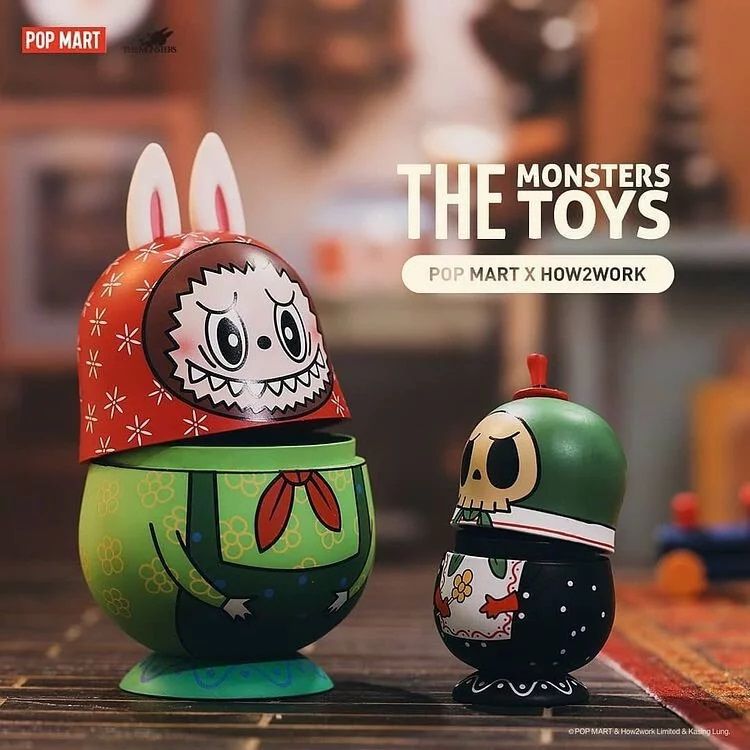 Mô hình đồ chơi Blind box Labubu The Monsters Toys Series (Đồ Chơi Quái Vật Của Labubu) POP MART