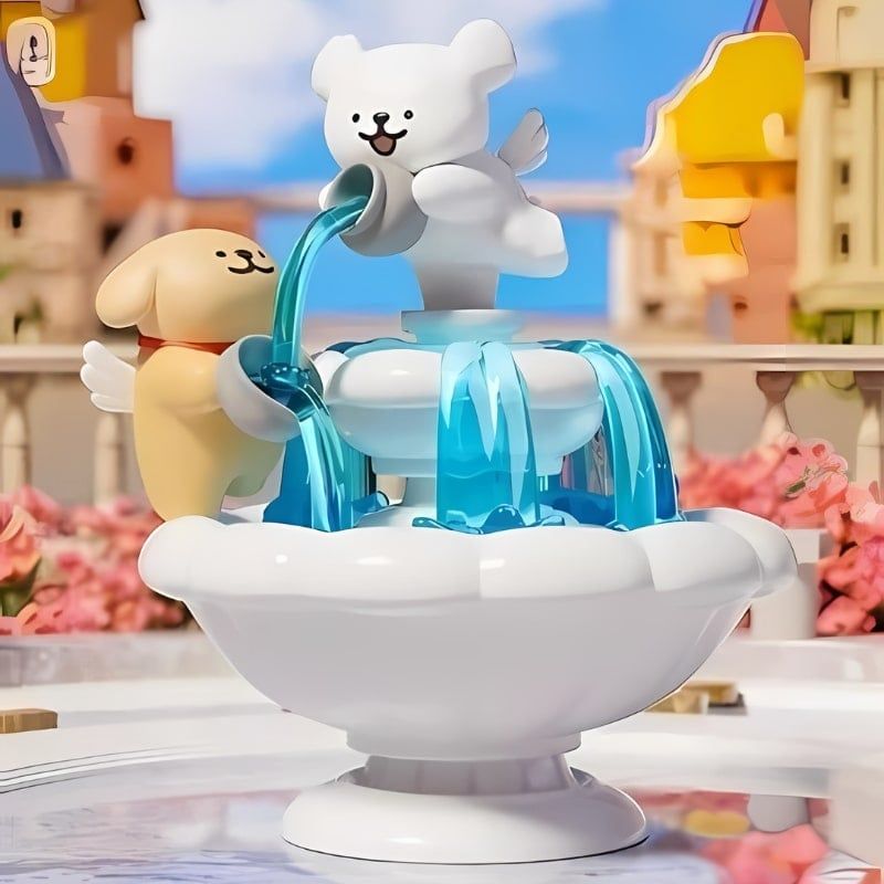  Mô hình đồ chơi Blind box Line Puppy Maltese's Travel Diary ( Nhật Ký Du Lịch ) PLZDOT 