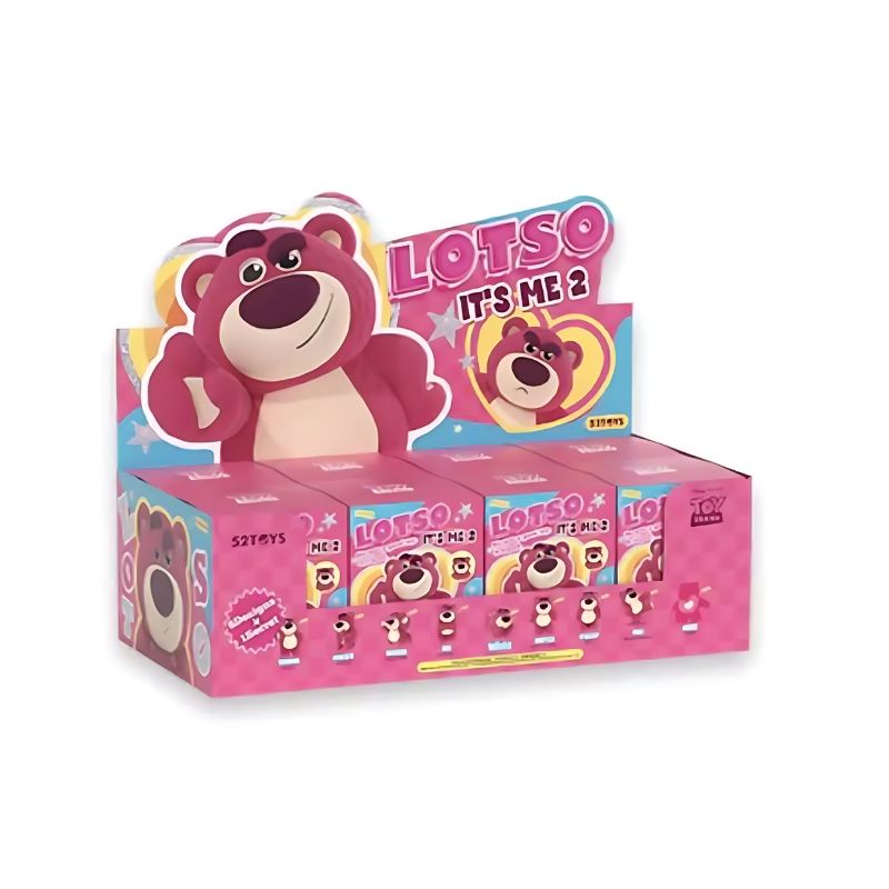 Mô hình đồ chơi Blind box Lotso It's Me Series 2 ( Gấu Dâu 2 ) 52TOYS