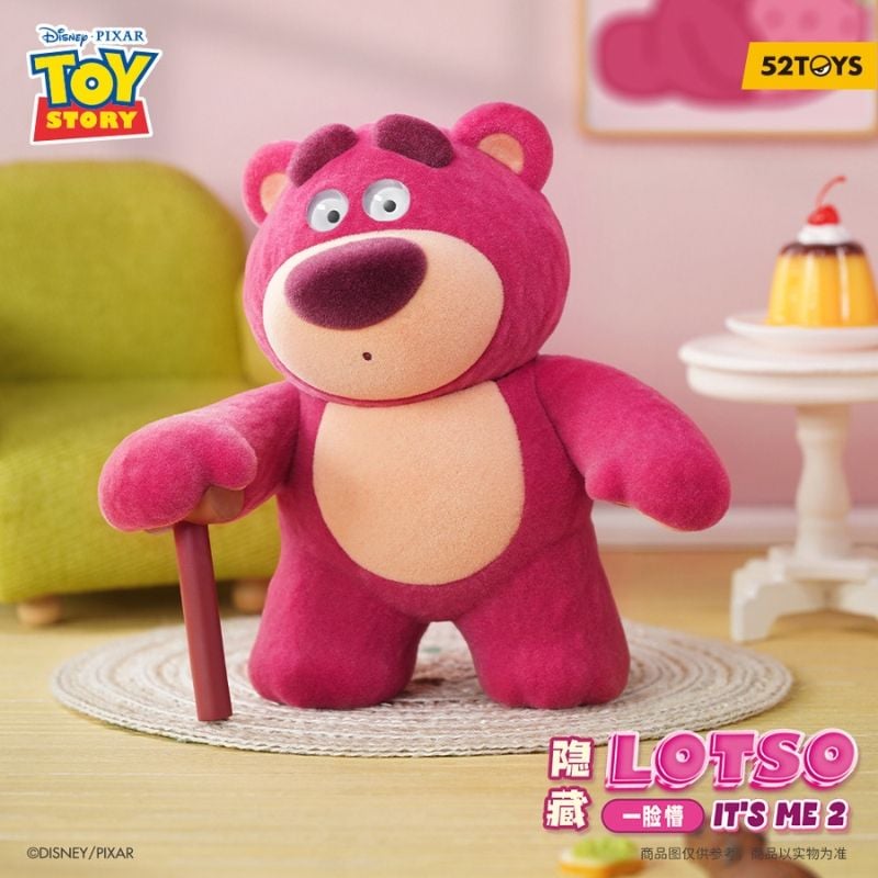 Mô hình đồ chơi Blind box Lotso It's Me Series 2 ( Gấu Dâu 2 ) 52TOYS