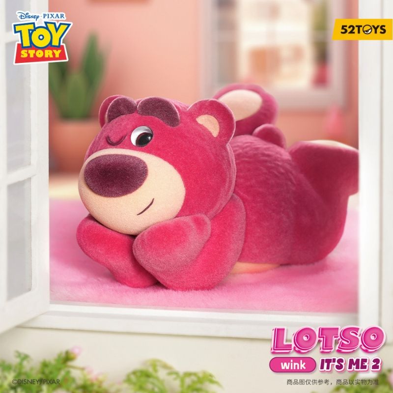 Mô hình đồ chơi Blind box Lotso It's Me Series 2 ( Gấu Dâu 2 ) 52TOYS