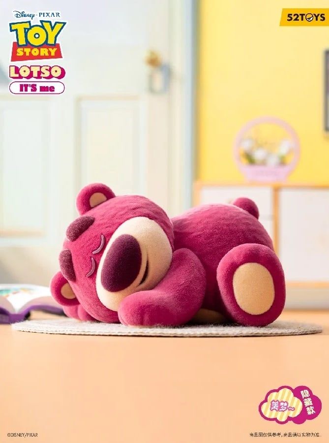  Mô hình đồ chơi Blind box Lotso It's Me Series 1 ( Gấu Dâu ) 52TOYS 