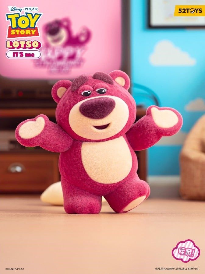  Mô hình đồ chơi Blind box Lotso It's Me Series 1 ( Gấu Dâu ) 52TOYS 