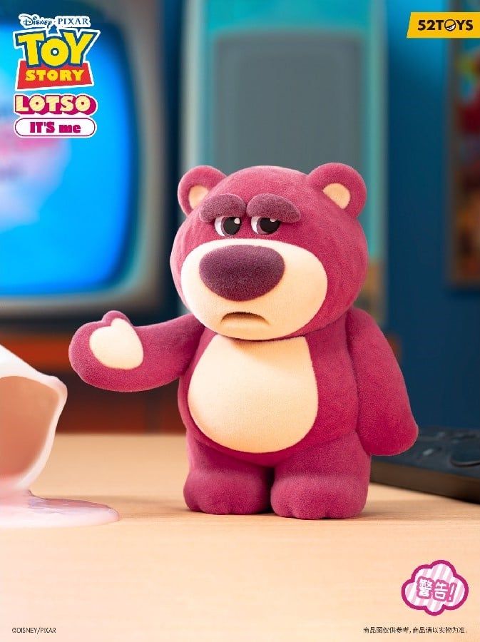  Mô hình đồ chơi Blind box Lotso It's Me Series 1 ( Gấu Dâu ) 52TOYS 