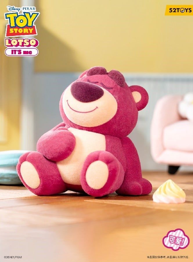  Mô hình đồ chơi Blind box Lotso It's Me Series 1 ( Gấu Dâu ) 52TOYS 