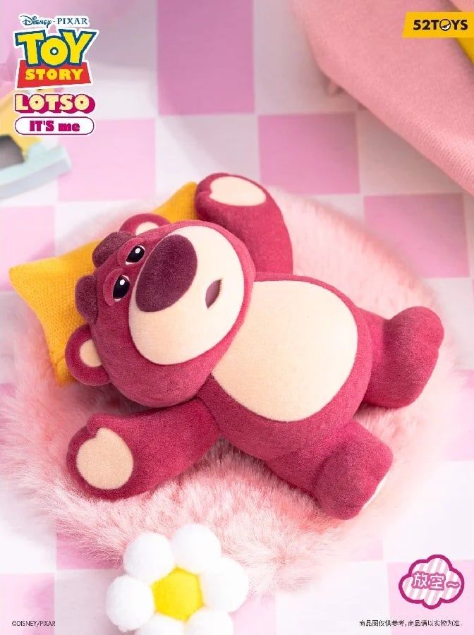  Mô hình đồ chơi Blind box Lotso It's Me Series 1 ( Gấu Dâu ) 52TOYS 