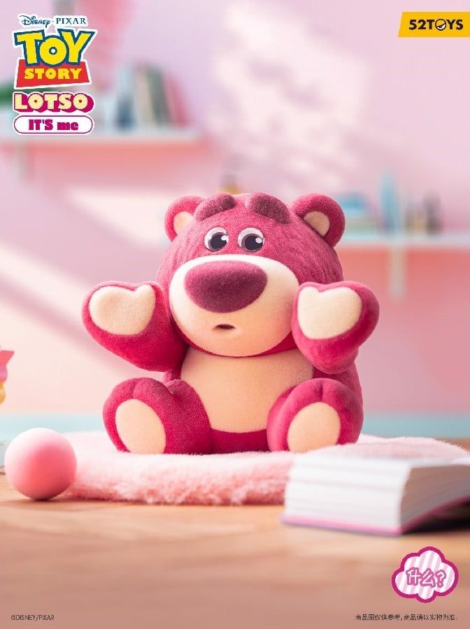  Mô hình đồ chơi Blind box Lotso It's Me Series 1 ( Gấu Dâu ) 52TOYS 
