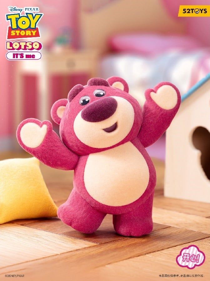  Mô hình đồ chơi Blind box Lotso It's Me Series 1 ( Gấu Dâu ) 52TOYS 