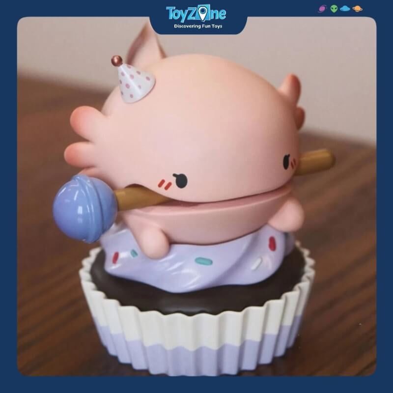  Mô hình đồ chơi Blind box Lucky Wooden Fish Series DODOWO 